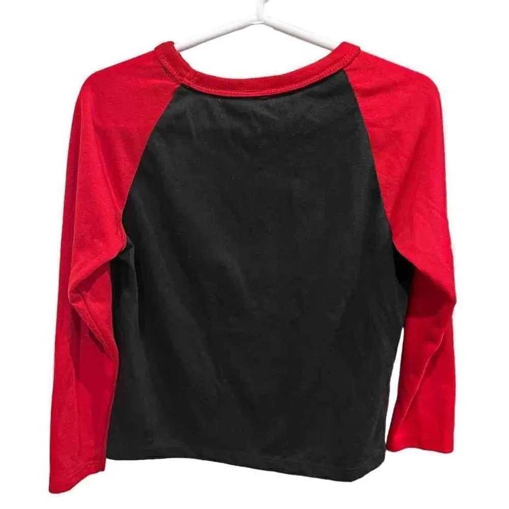Walt Disney World Mickey Mouse Clubhouse Christmas Raglan Shirt Kid’s Size 4